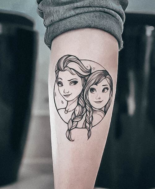 Disney Princess Tattoo Design Inspiration For Women