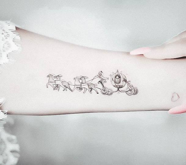 Disney Princess Tattoo Feminine Designs