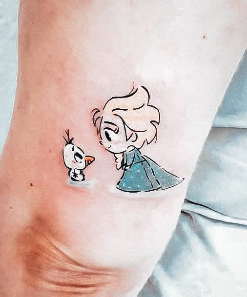 Disney Princess Tattoo For Ladies