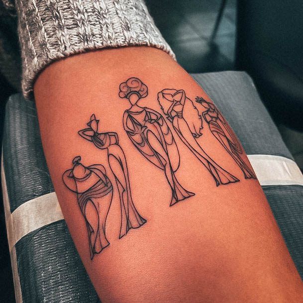 Disney Tattoo Designs For Girls