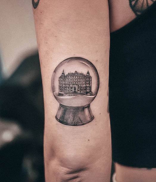 Disnowglobe Females Snowglobe Tattoo