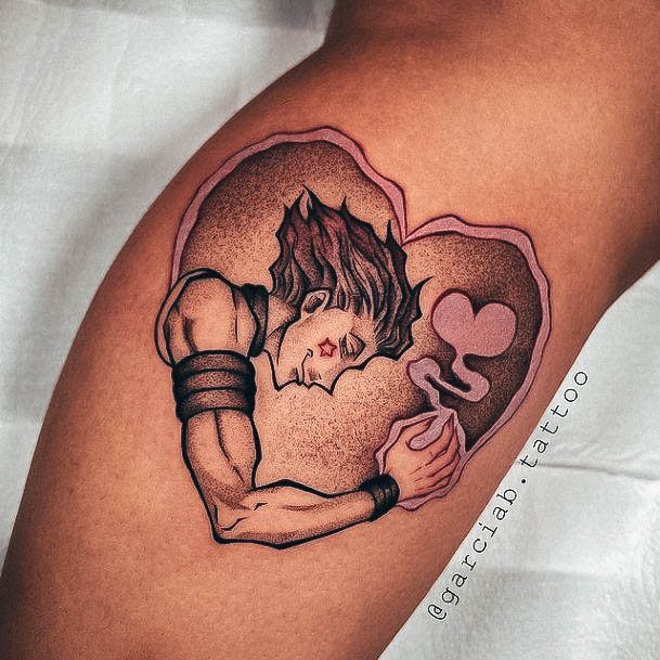 Distinctive Female Anime Tattoo Designs