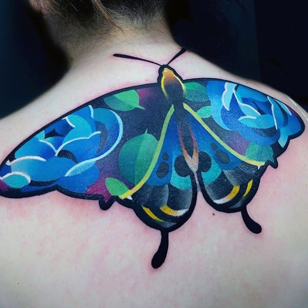 Distinctive Female Bright Tattoo Designs