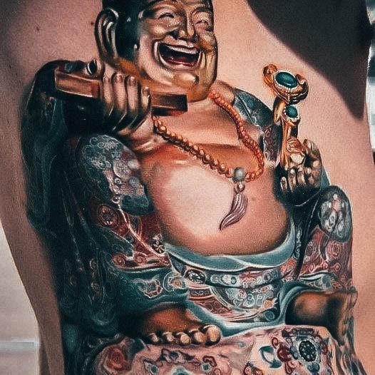 Distinctive Female Buddha Tattoo Designs