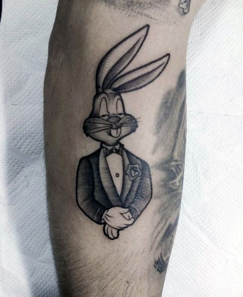 Distinctive Female Bugs Bunny Tattoo Designs