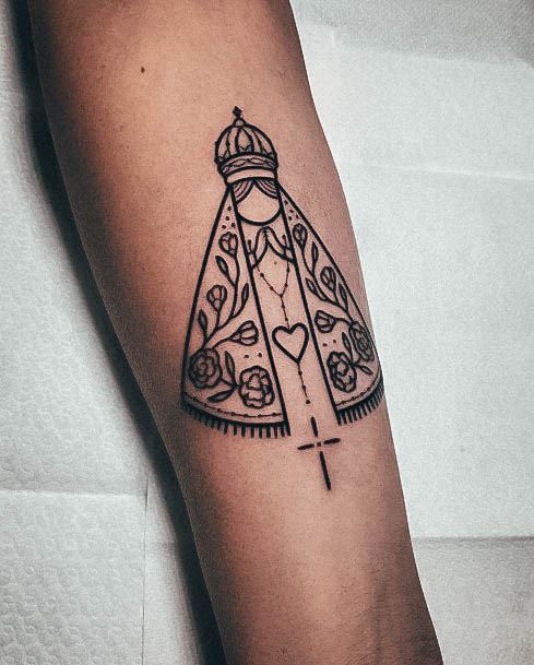 Distinctive Female Christian Tattoo Designs