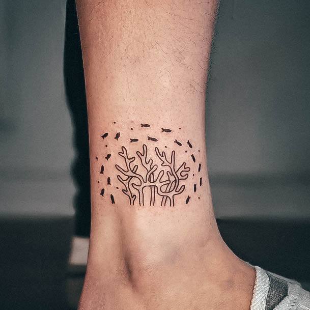 Distinctive Female Coral Tattoo Designs