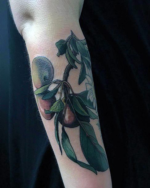 Distinctive Female Crabapple Tattoo Designs