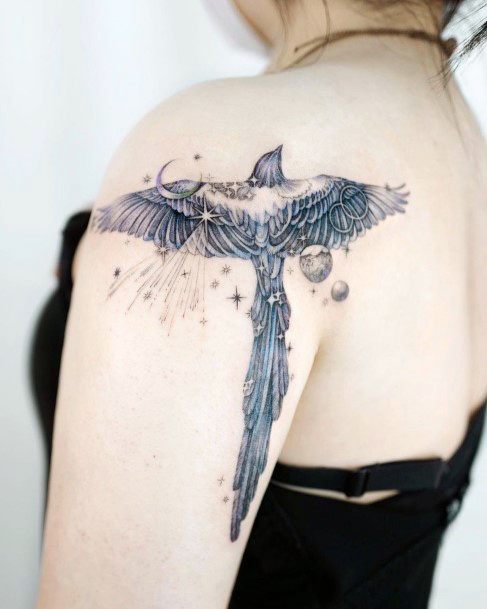 Distinctive Female Creative Tattoo Designs