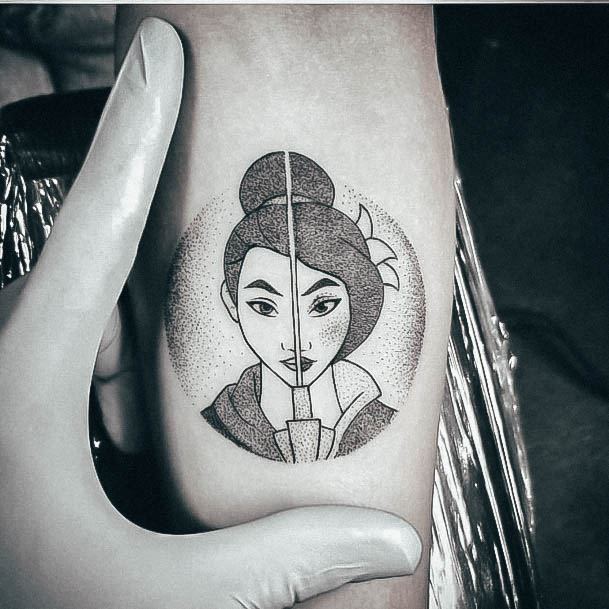 Distinctive Female Disney Tattoo Designs