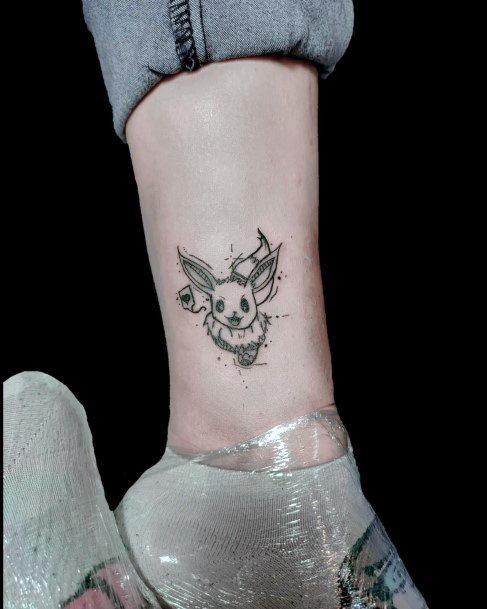 Distinctive Female Eevee Tattoo Designs