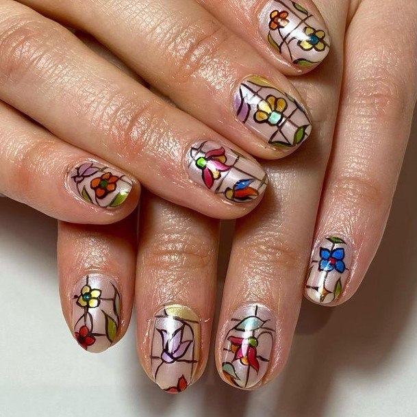 Distinctive Female Funky Nail Designs