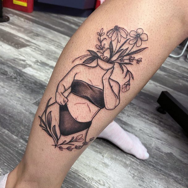 Distinctive Female Girl Power Tattoo Designs