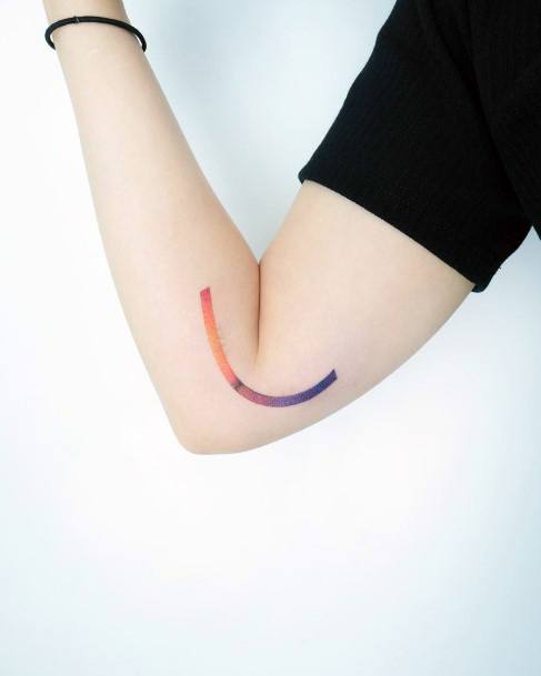 Distinctive Female Gradient Tattoo Designs