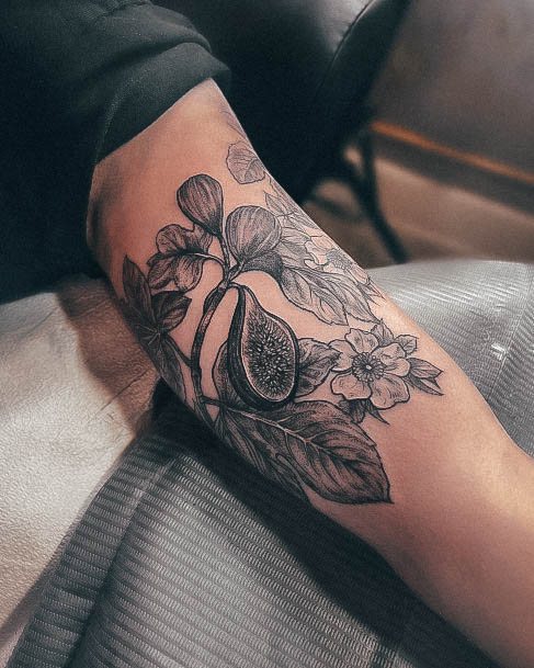 Distinctive Female Inner Arm Tattoo Designs