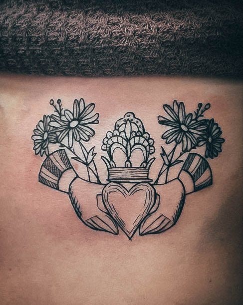 Distinctive Female Irish Tattoo Designs