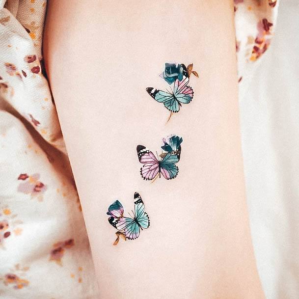 Distinctive Female Miniature Tattoo Designs