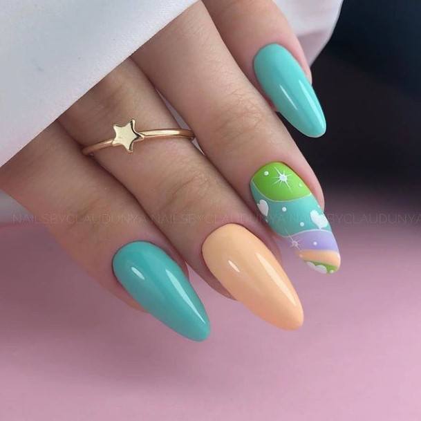 Distinctive Female Party Nail Designs