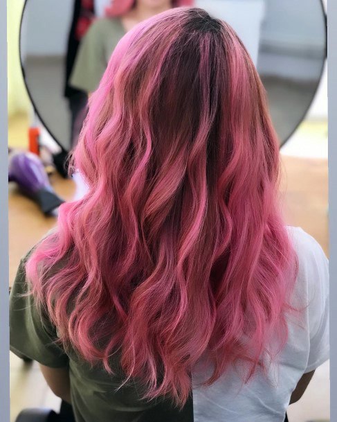 Distinctive Female Pink Hairstyles Ideas