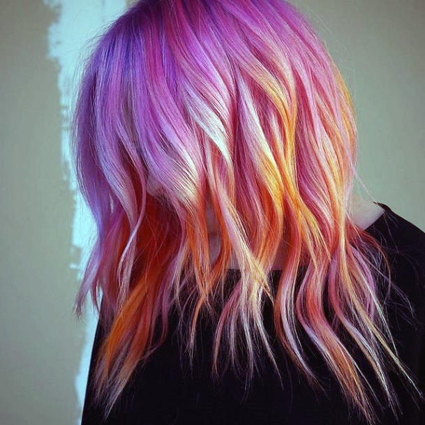 Distinctive Female Pink Ombre Hairstyles Ideas