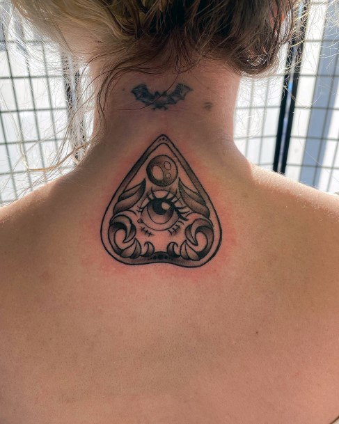 Distinctive Female Planchette Tattoo Designs