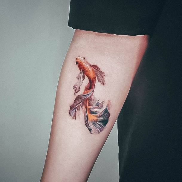 Distinctive Female Realistic Tattoo Designs