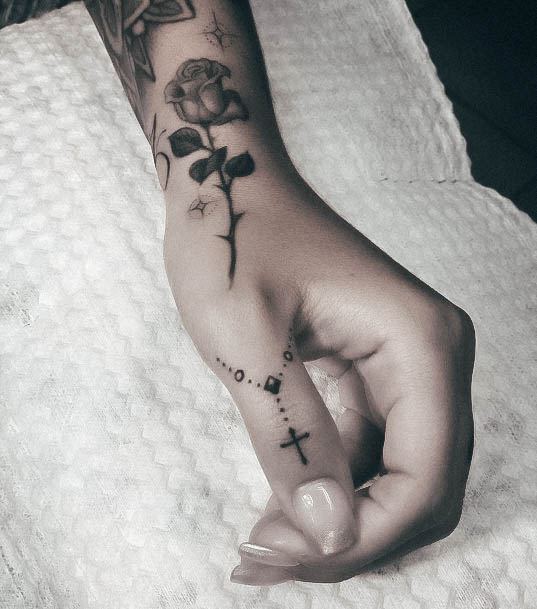 Distinctive Female Religious Tattoo Designs