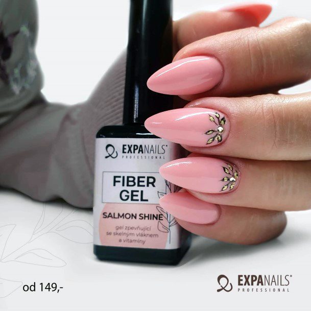 Distinctive Female Salmon Nail Designs