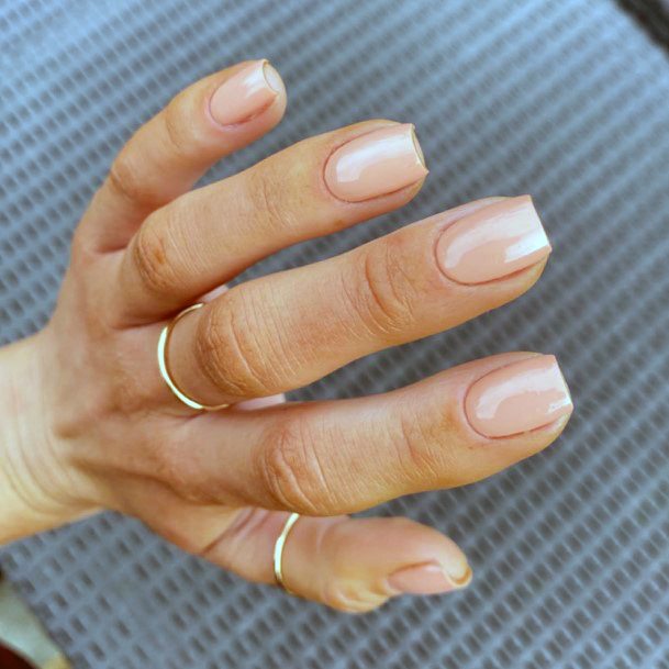 Distinctive Female Tan Beige Dress Nail Designs