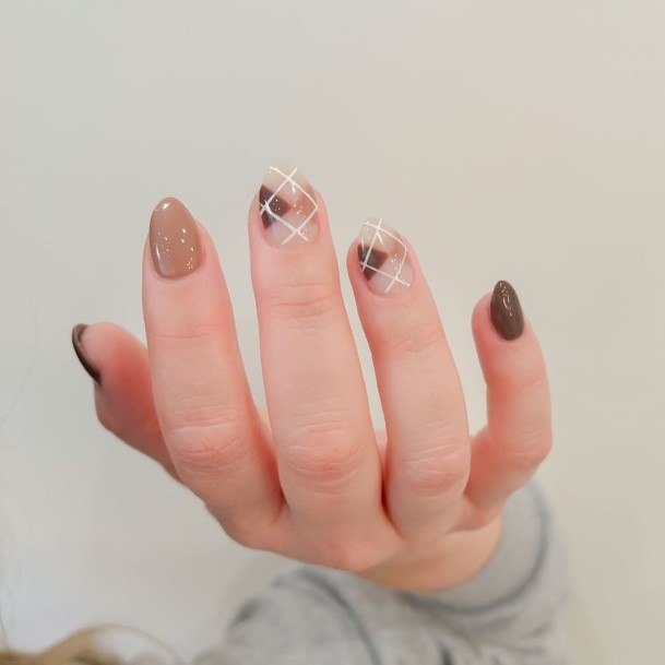 Distinctive Female Thanksgiving Nail Designs