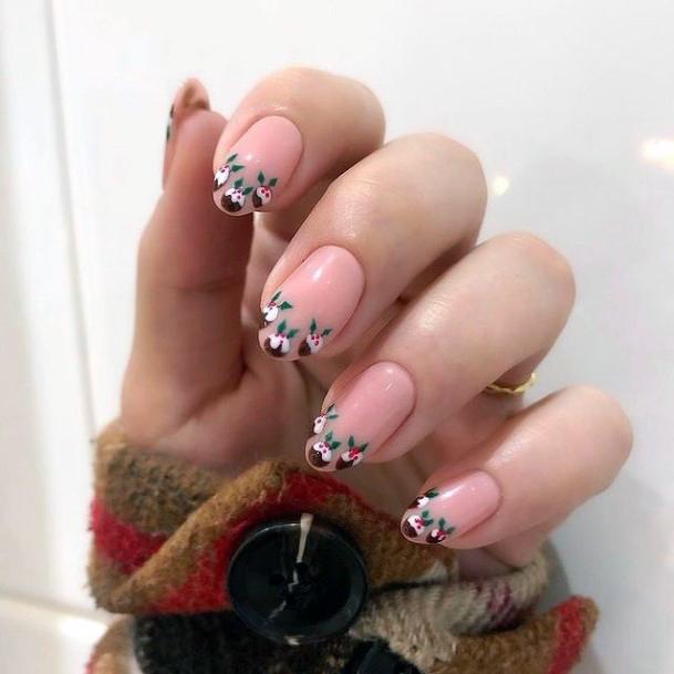 Distinctive Female Winter Nail Designs