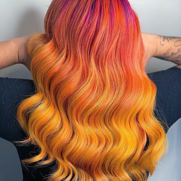 Top 100 Best Yellow Ombre Hairstyles For Women - Girl's Hair Ideas