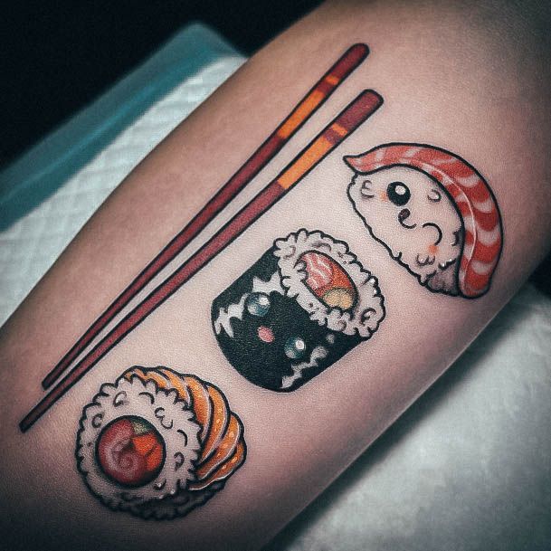 Sushi Tattoo  Etsy