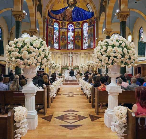 Divine Church Wedding Decorations