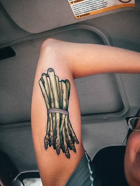 Divine Females Asparagus Tattoo