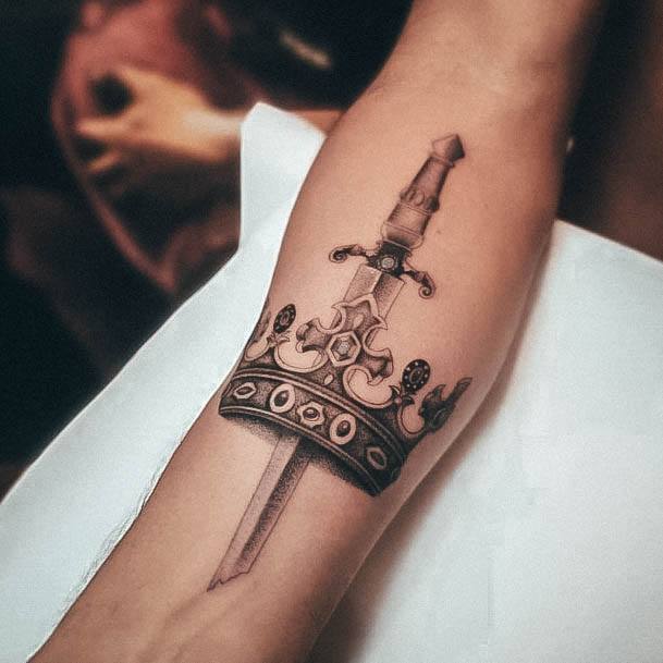 Divine Females Dagger Tattoo