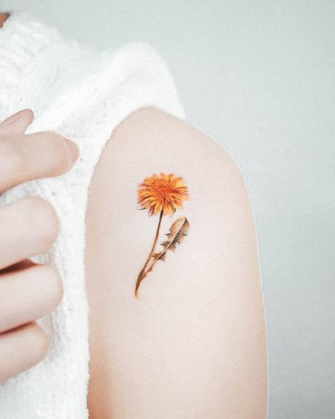 Divine Females Dandelion Tattoo