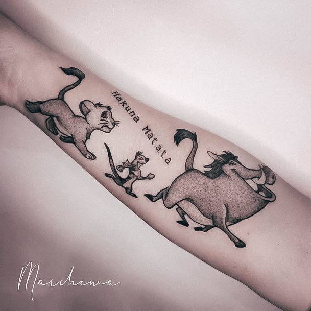 Divine Females Hakuna Matata Tattoo