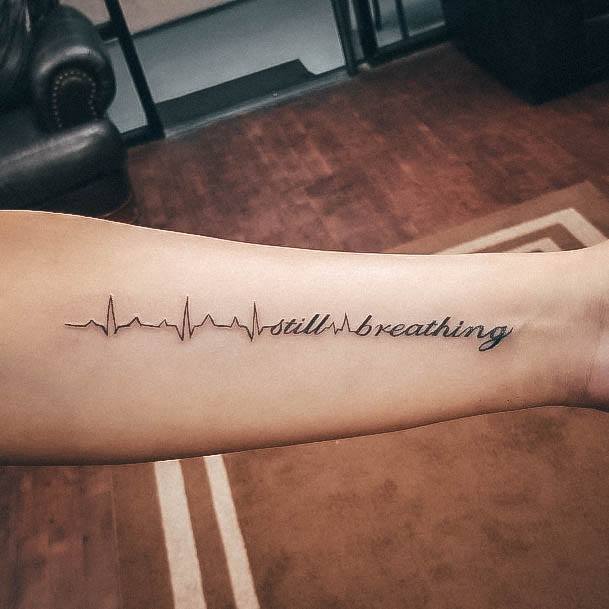 Divine Females Heartbeat Tattoo