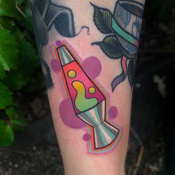 Divine Females Lava Lamp Tattoo