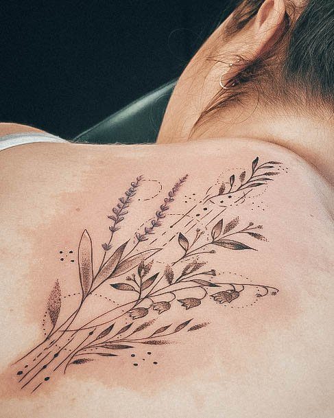 Divine Females Lily Of The Valley Tattoo