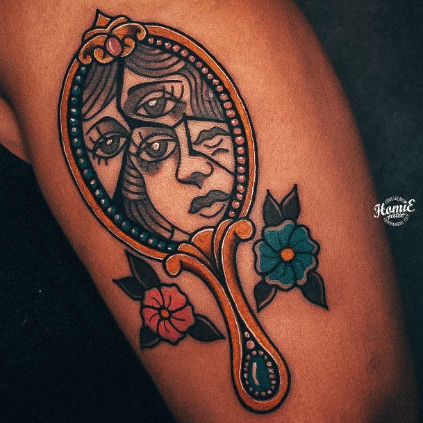 Divine Females Mirror Tattoo