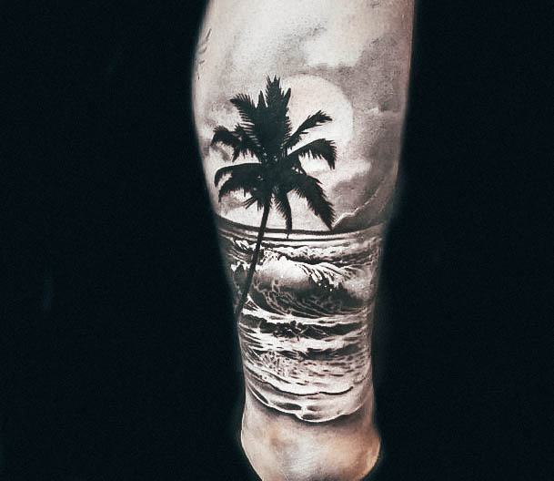 Divine Females Palm Tree Tattoo