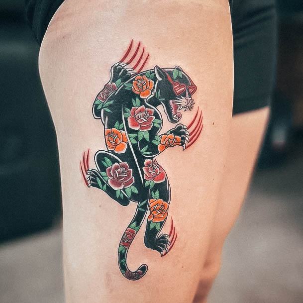 Divine Females Panther Tattoo