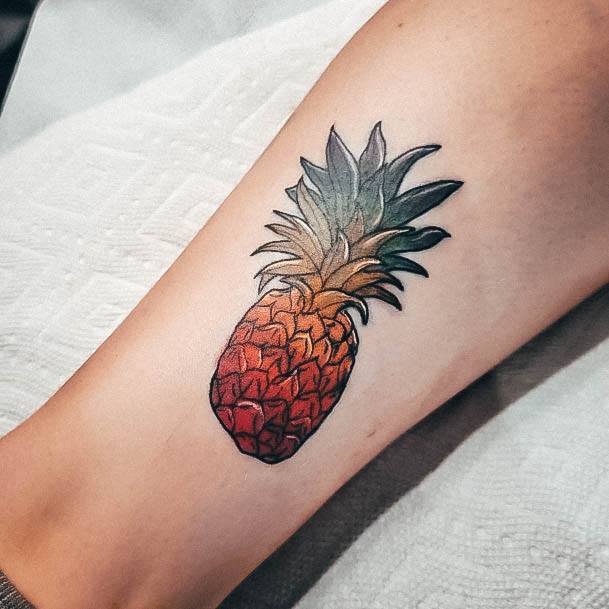 Divine Females Pineapple Tattoo