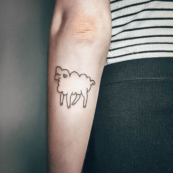 Divine Females Sheep Tattoo