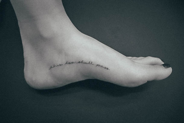 Divine Females This Too Shall Pass Tattoo