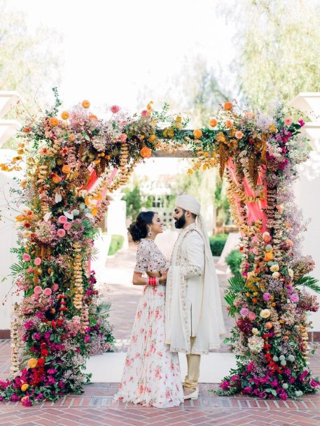 Divine Flowed Decorations Indian Wedding