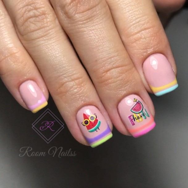 Diwatermelon Females Watermelon Nail