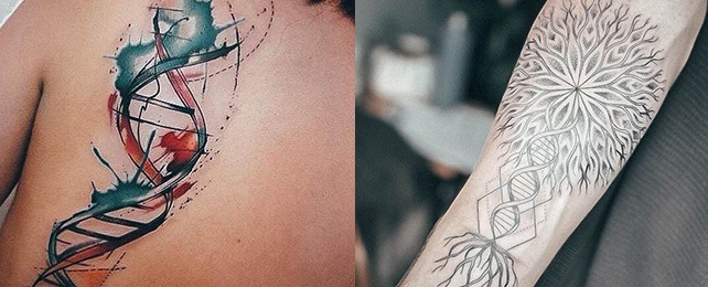 50 Pretty DNA Tattoos to Inspire You  Page 26  DiyBig